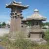 园林仿古石雕石灯塔